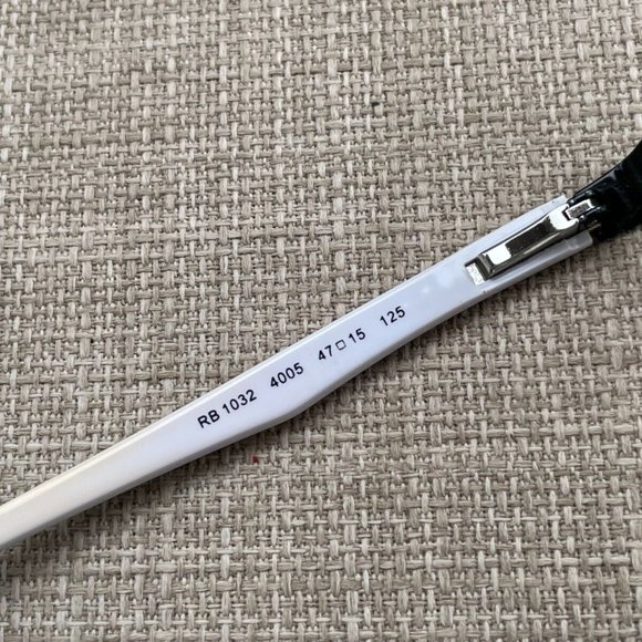 Ray-Ban Kids Eyeglasses Frame Black/White Tone RB1032 4005 47[]15 125 Glasses - Picture 6 of 9